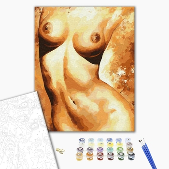 Картина по номерам Люди на картинах - Откровенная