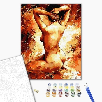 Картина по номерам Люди на картинах - Сексуальность