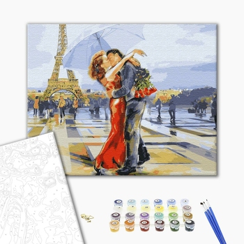 Картина по номерам Люди на картинах - Предложение в Париже