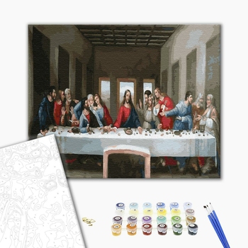 Картина по номерам Репродукції художників - Таємна вечеря