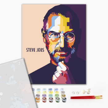 Картина по номерам Преміум картини - Стив Джобс