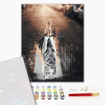Картина по номерам Преміум картини - Храбрость