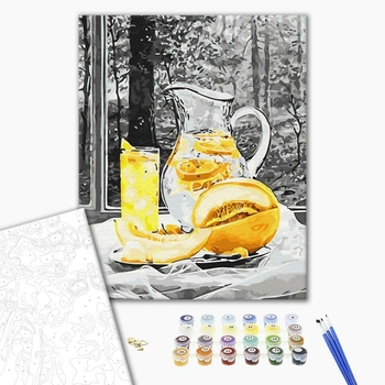 Картина по номерам Натюрморти - Літній напій