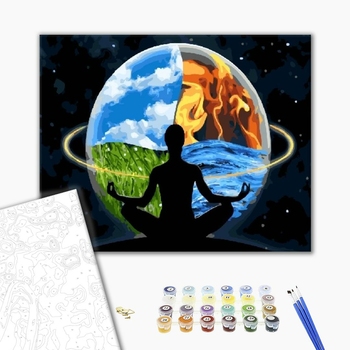 Картина по номерам Космос - Володар стихій