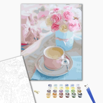 Картина по номерам Натюрморти - Ранкова ніжність