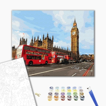 Картина по номерам Города - Магія Лондона