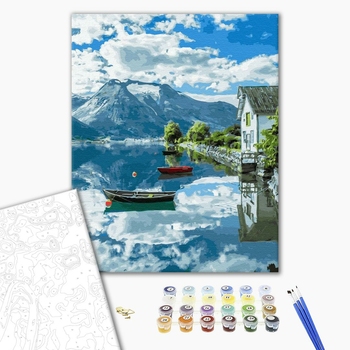 Картина по номерам Природа - Провінція Норвегії