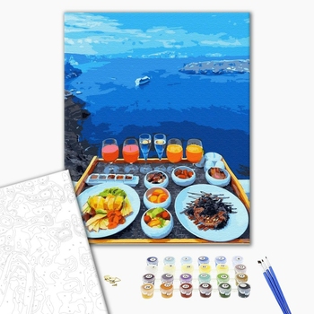 Картина по номерам Природа - Восточный завтрак