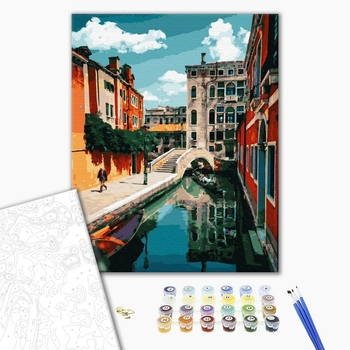 Картина по номерам Города - Вулиця Флоренції