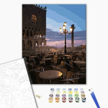 Картина по номерам Города - Італія. Площа св. Марка