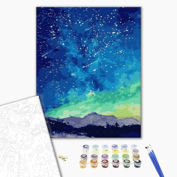 Картина по номерам Космос - Зоряне небо