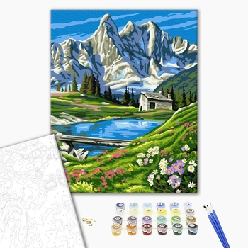 Картина по номерам Природа - Швейцарські Альпи