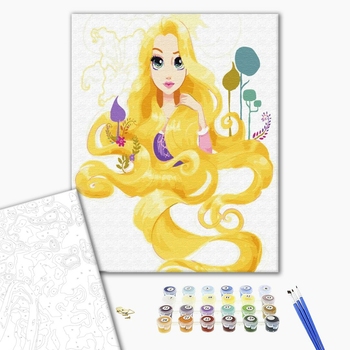 Картина по номерам Мультфільми, комікси, аніме - Златовласка