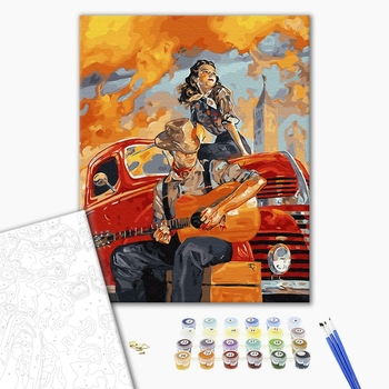 Картина по номерам Для початківців - Ретро нотки