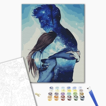 Картина по номерам Космос - Духовний зв'язок