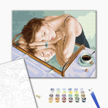 Картина по номерам Люди на картинах - В очікуванні любові