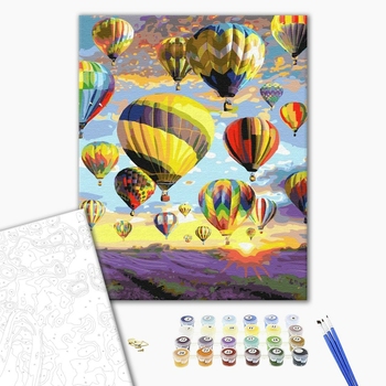 Картина по номерам Пейзажі - Мрії в небі