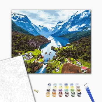 Картина по номерам Природа - Альпи