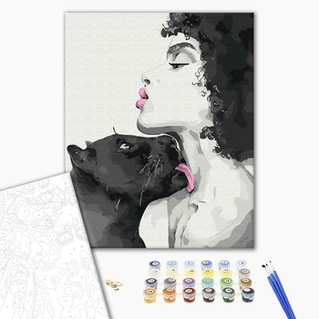 Картина по номерам Авторські колекції - Небезпечний домашній улюбленець