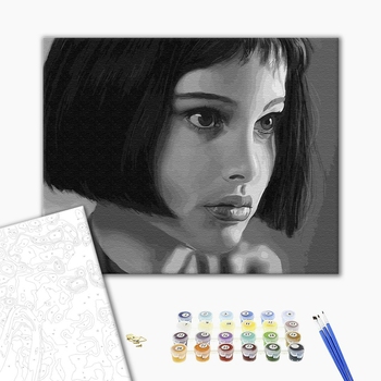 Картина по номерам Люди на картинах - Леон