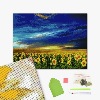 Алмазна мозаїка 40х50 - Украинское поле