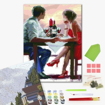 Комбінована алмазна мозаїка - Побачення