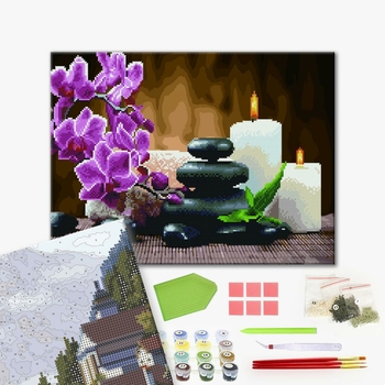 Комбінована алмазна мозаїка - Релакс і медитація