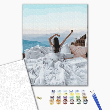 Картина по номерам Люди на картинах - Ідеальний ранок