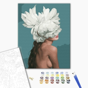 Картина по номерам Авторські колекції - Вона - квітка