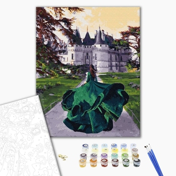Картина по номерам Авторські колекції - Принцеса біля замку