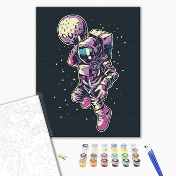 Картина по номерам Космос - Космічний арт