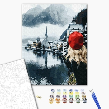 Картина по номерам Авторські колекції - Мандрівниця в Гельштаті