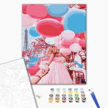 Картина по номерам Авторські колекції - Йди за мною: Париж