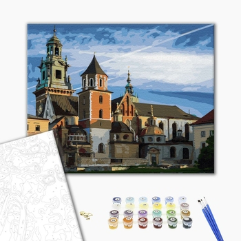 Картина по номерам Города - Вавельський замок у Кракові