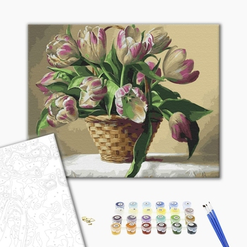 Картина по номерам Квіти - Весняні передвісники