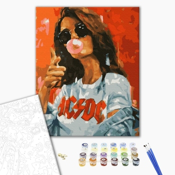 Картина по номерам Люди на картинах - Зухвала молодість