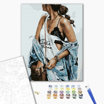 Картина по номерам Люди на картинах - Кежуал