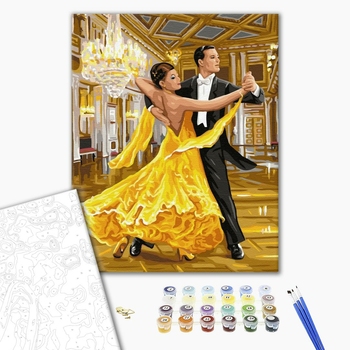 Картина по номерам Люди на картинах - Віденський вальс