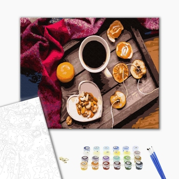 Картина по номерам Натюрморти - Смачна перерва