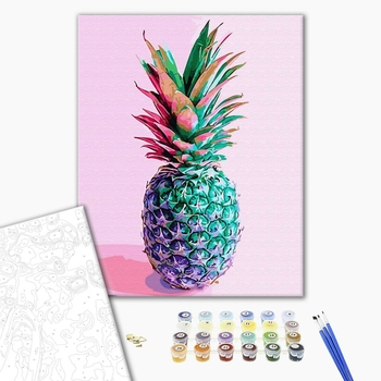 Картина по номерам Натюрморти - Ананасик