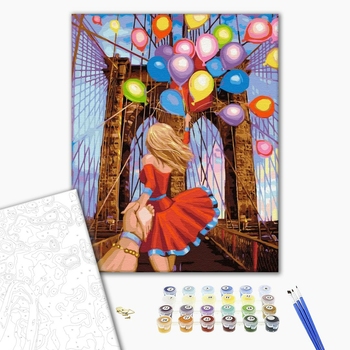 Картина по номерам Авторські колекції - Слідуй за мною: Бруклінський міст