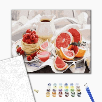 Картина по номерам Натюрморти - Корисний сніданок