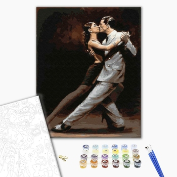 Картина по номерам Люди на картинах - Запальна румба