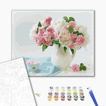 Картина по номерам Квіти - Сама ніжність