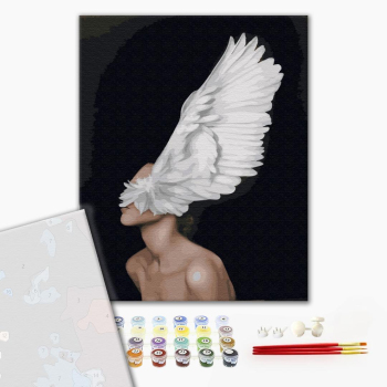 Картина по номерам Преміум картини - Крила душі