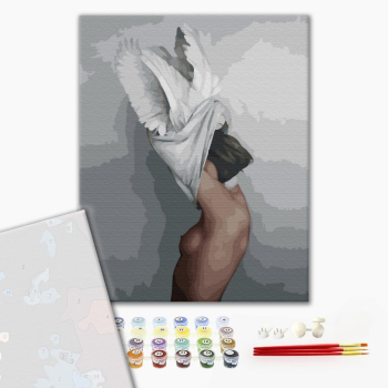 Картина по номерам Преміум картини - Обнаженная душа