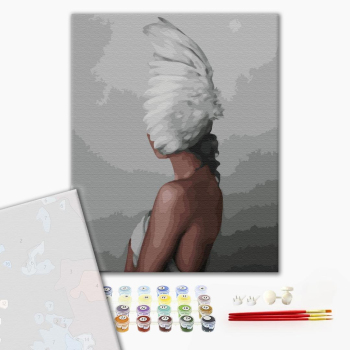 Картина по номерам Преміум картини - Таинственная душа