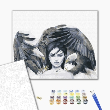 Картина по номерам Авторські колекції - Небезпечні улюбленці: орли