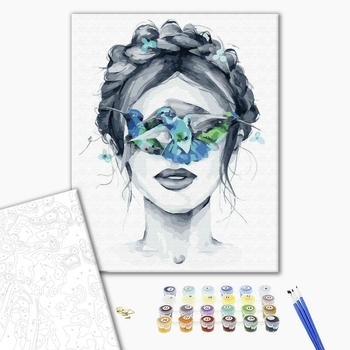 Картина по номерам Авторські колекції - Погляд колібрі