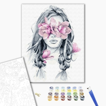 Картина по номерам Авторські колекції - Погляд магнолій